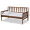 Baxton Studio Midori Walnut Wood Twin Size Daybed 168-10834 - alternate 3